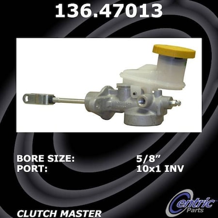 Centric Parts Premium Clutch Master Cylinder, 136.47013 136.47013
